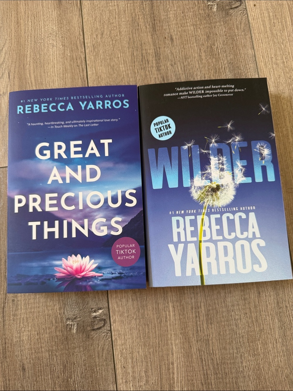 Wilder & Great Precious Things Rebecca Yarros Book Bundle